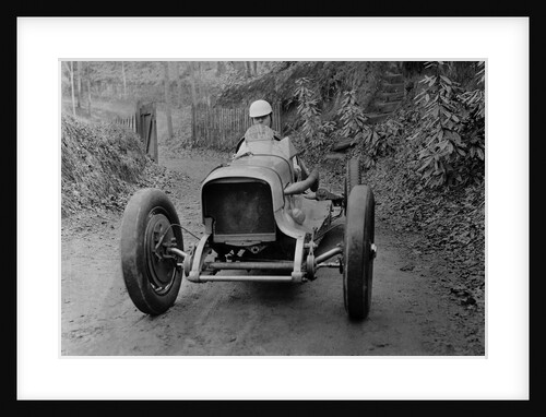 Charles Mortimer driving an offset-bodied single-seater MG KN Special, c1930s by Bill Brunell