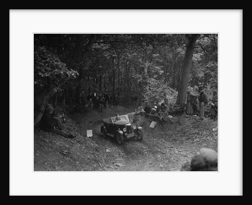 Riley taking part in a motoring trial, c1930s by Bill Brunell