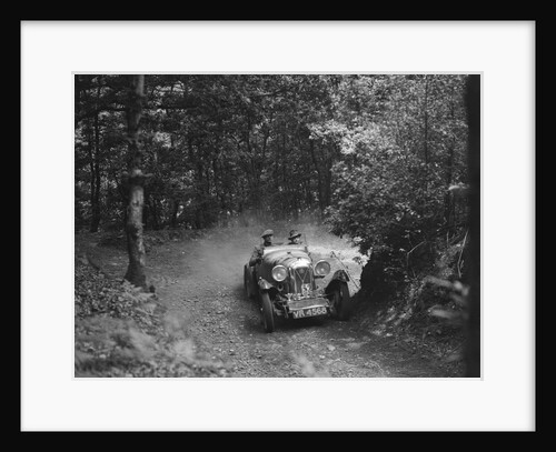 Salmson taking part in a motoring trial, c1930s by Bill Brunell