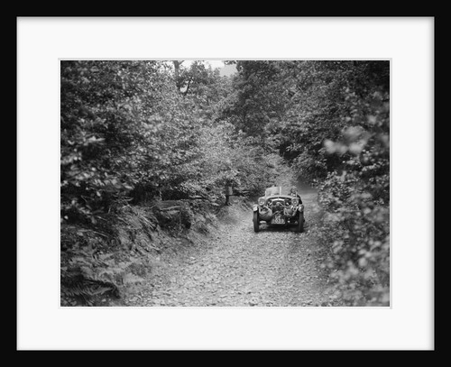BSA car taking part in a motoring trial, c1930s by Bill Brunell