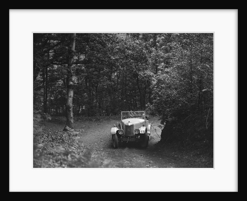 AC taking part in a motoring trial, c1930s by Bill Brunell