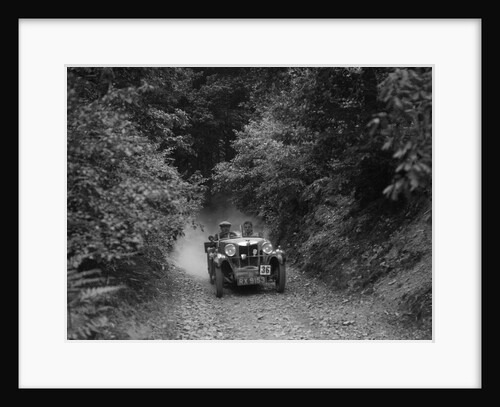 MG M type taking part in a motoring trial, c1930s by Bill Brunell