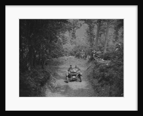 Frazer-Nash Super Sports taking part in a motoring trial, c1930s by Bill Brunell
