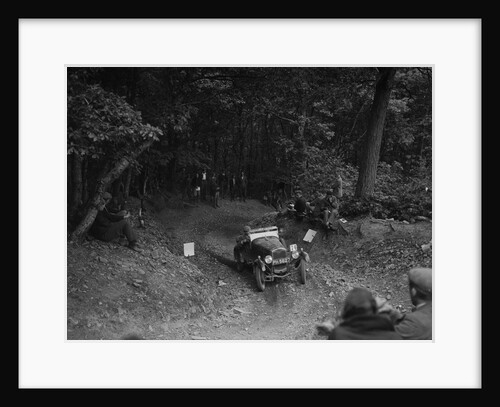 Frazer-Nash Vitesse taking part in a motoring trial, c1930s by Bill Brunell