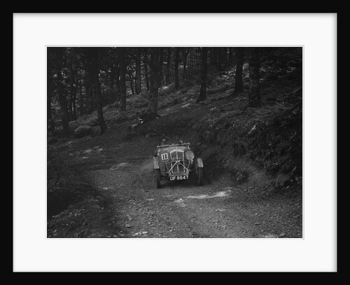 Wolseley Hornet of ARC Rigby taking part in a motoring trial, c1930s by Bill Brunell