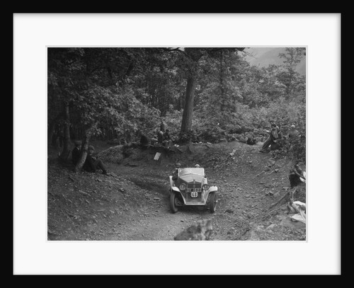 Fiat Balilla taking part in a motoring trial, c1930s by Bill Brunell