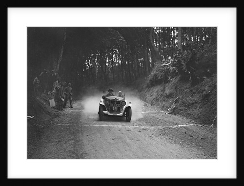 Fiat Balilla taking part in a motoring trial, c1930s by Bill Brunell