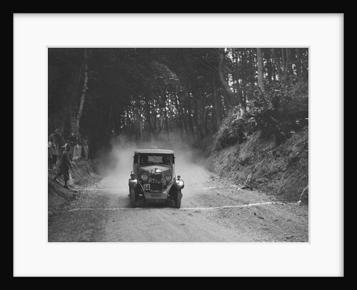 Riley taking part in a motoring trial, c1930s by Bill Brunell