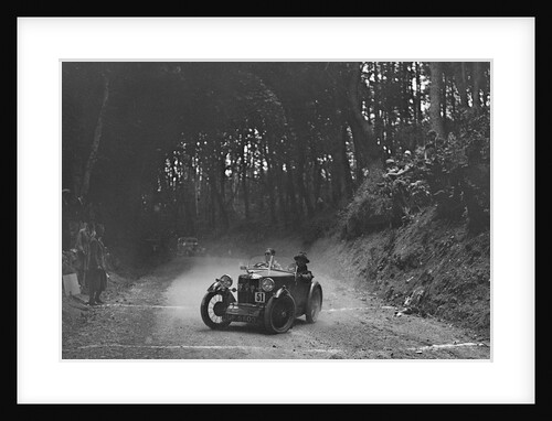 MG M type taking part in a motoring trial, c1930s by Bill Brunell