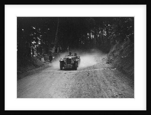 MG Magna taking part in a motoring trial, c1930s by Bill Brunell