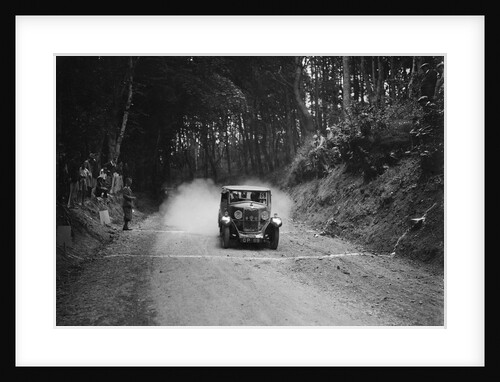 Riley taking part in a motoring trial, c1930s by Bill Brunell
