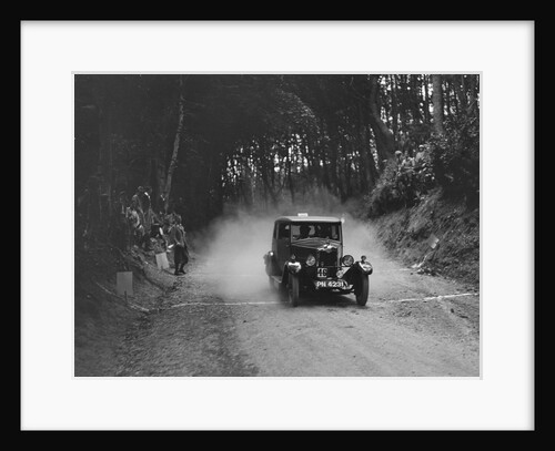 Riley taking part in a motoring trial, c1930s by Bill Brunell