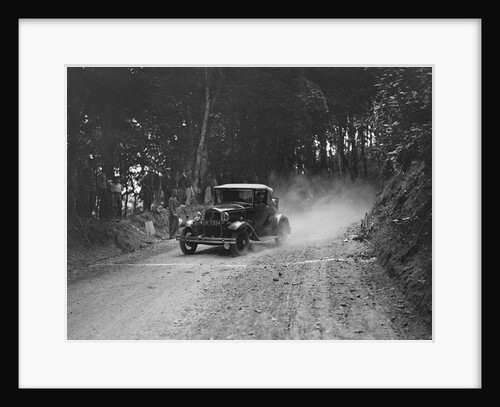 Ford Model A taking part in a motoring trial, c1930s by Bill Brunell