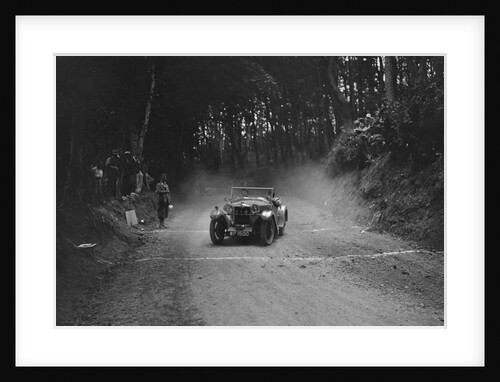 Riley Lynx taking part in a motoring trial, c1930s by Bill Brunell