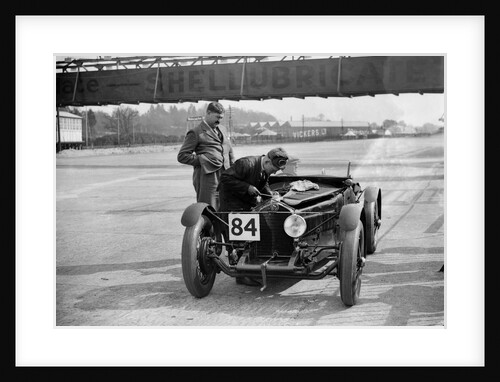 Lombard of HN and E Scholfield at the JCC Double Twelve Race, Brooklands, Surrey, 1929 by Bill Brunell