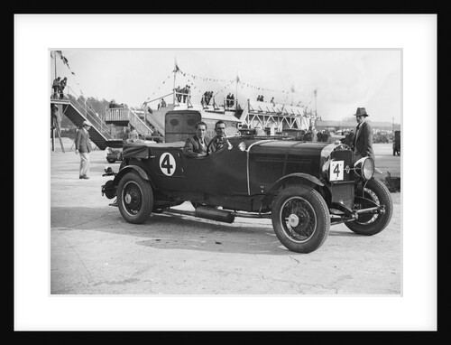 Studebaker of CW Johnstone and AES Walter at the JCC Double Twelve Race, Brooklands, Surrey, 1929 by Bill Brunell