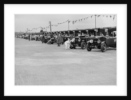 JCC Double Twelve Race, Brooklands, Surrey, 1929 by Bill Brunell