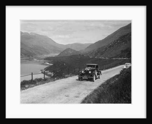 Rover saloon of I Ramsay competing in the RSAC Scottish Rally, 1936 by Bill Brunell