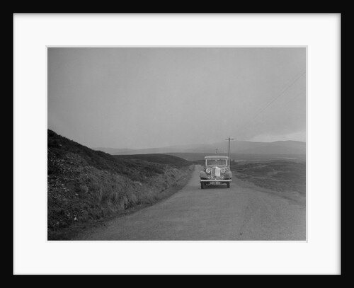 Rover of SJ Clutterbuck competing in the RSAC Scottish Rally, 1936 by Bill Brunell