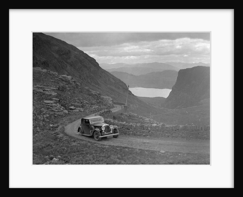 Bentley with Mulliner body of Miss MB Smith competing in the RSAC Scottish Rally, 1936 by Bill Brunell