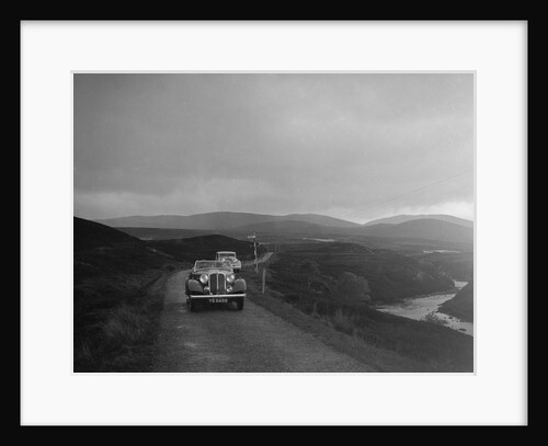 Rover open tourer of HE Gibbon competing in the RSAC Scottish Rally, 1936 by Bill Brunell