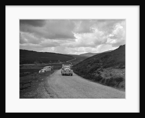 Vauxhall of Dr AT Halton competing in the RSAC Scottish Rally, 1936 by Bill Brunell