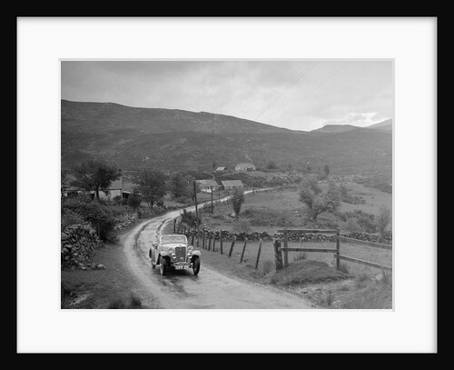 Singer Nine Sports of Miss MC Sherer competing in the RSAC Scottish Rally, 1936 by Bill Brunell