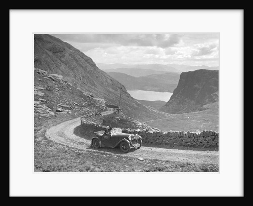 Singer of Miss O Bailey competing in the RSAC Scottish Rally, 1936 by Bill Brunell