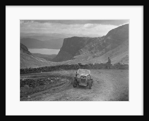 Singer Le Mans of TL McDonald competing in the RSAC Scottish Rally, 1936 by Bill Brunell