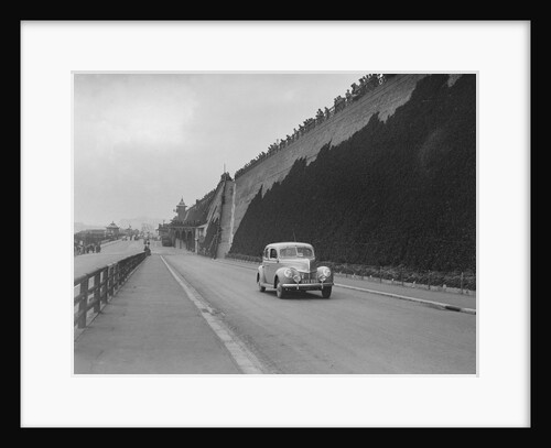 Ford V8 of CGH Barraclough on Madeira Drive, Brighton, RAC Rally, 1939 by Bill Brunell