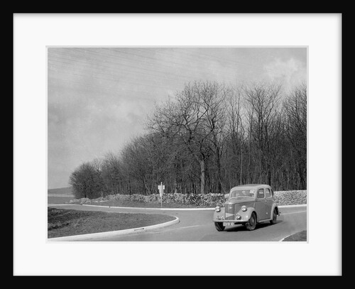 Ford of J McEvoy competing in the RAC Rally, 1939 by Bill Brunell