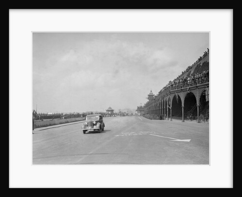 Vauxhall 14-6 of GL Boughton on Madeira Drive, Brighton, RAC Rally, 1939 by Bill Brunell