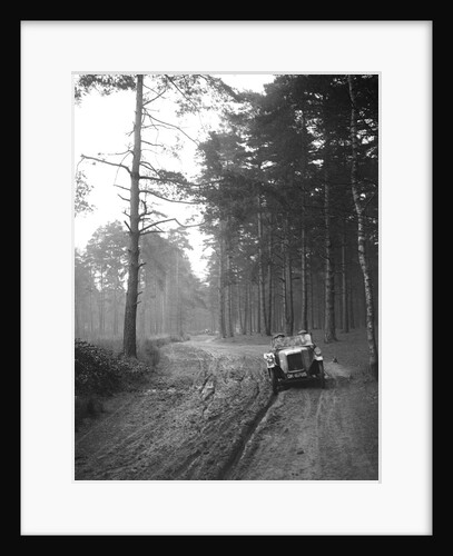 BSA taking part in the JCC General Efficiency Trial, Oxshott Woods, Surrey, 1923 by Bill Brunell