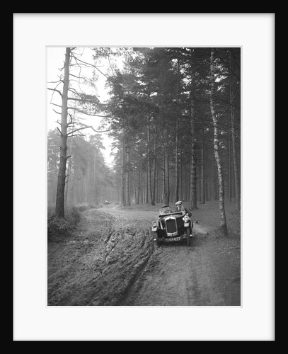 GN of C Finch taking part in the JCC General Efficiency Trial, Oxshott Woods, Surrey, 1923 by Bill Brunell