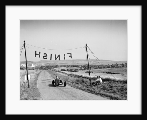 Bugatti Type 51 competing in the Bugatti Owners Club Lewes Speed Trials, Sussex, 1937 by Bill Brunell