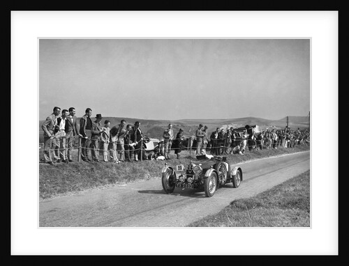 Bugatti Type 37 of H Pownall competing in the Bugatti Owners Club Lewes Speed Trials, Sussex, 1937 by Bill Brunell
