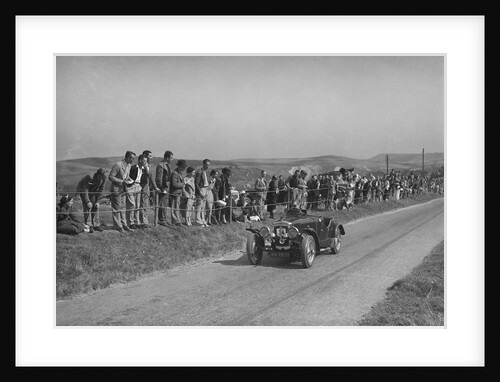 Frazer-Nash Interceptor competing in the Bugatti Owners Club Lewes Speed Trials, Sussex, 1937 by Bill Brunell