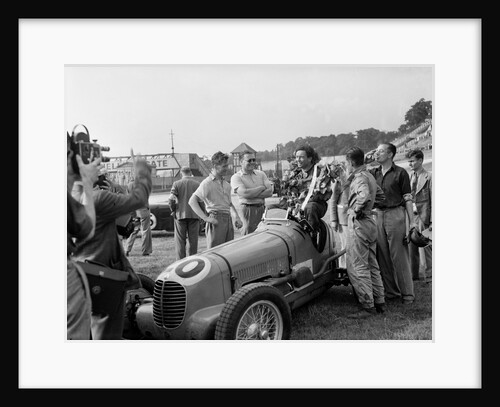 Maserati of JP Wakefield, second in the JCC International Trophy, Brooklands, 1937 by Bill Brunell