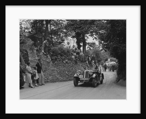 Frazer-Nash BMW 315/40 of AE Frost competing in the MCC Torquay Rally, 1938 by Bill Brunell
