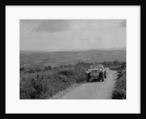 Singer B37 1.5 litre sports of EB Booth of the Autosports team at the MCC Torquay Rally, 1938 by Bill Brunell