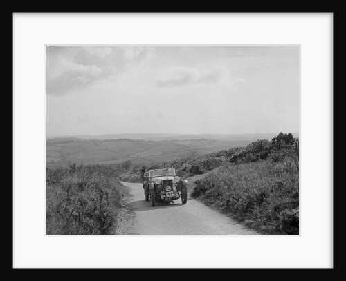 MG PB of EH Goodenough competing in the MCC Torquay Rally, 1938 by Bill Brunell