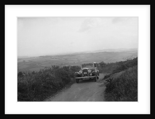 Railton saloon competing in the MCC Torquay Rally, 1938 by Bill Brunell