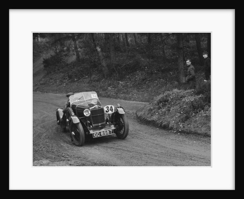 Standard Avon open 2-seater of AH Oxenford competing in the JCC Half-Day Trial, 1930 by Bill Brunell