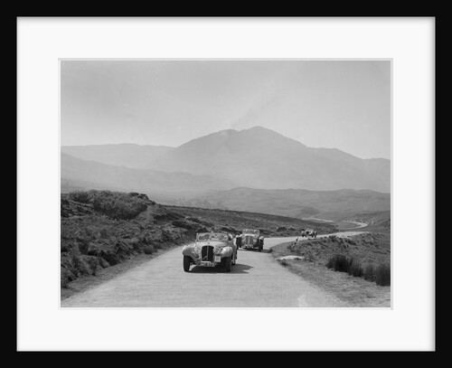 Atalanta of Joan Brotchie competing in the RSAC Scottish Rally, 1939 by Bill Brunell
