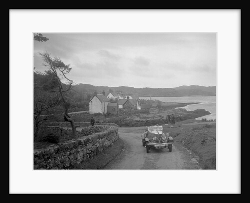 Kitty Brunell driving a MG 18/80 4-seater tourer, 1930s by Bill Brunell