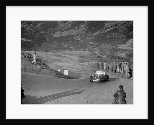 Home-built Cowal 2-seater of JW Robertson at the RSAC Scottish Rally, Devil's Elbow, Glenshee, 1934 by Bill Brunell