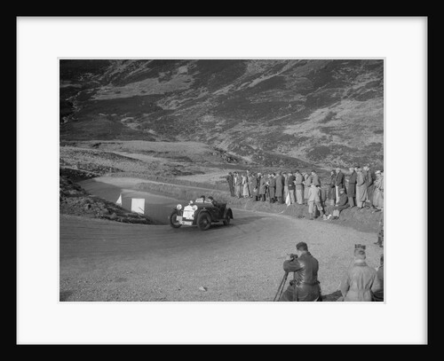 BSA McEvoy Special of Michael McEvoy at the RSAC Scottish Rally, Devil's Elbow, Glenshee, 1934 by Bill Brunell