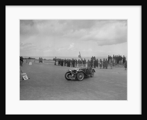 MG PA of Miss E Violet Watson competing in the RSAC Scottish Rally, 1934 by Bill Brunell