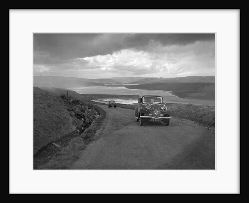 Sunbeam saloon of AA Smith competing in the RSAC Scottish Rally, 1934 by Bill Brunell