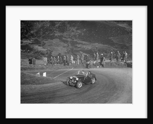 MG Magnette of CS Grant at the RSAC Scottish Rally, Devil's Elbow, Glenshee, 1934 by Bill Brunell